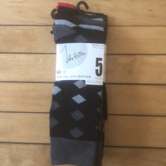 John weitz fun men Sox value pack of 5 - Picture 1 of 8